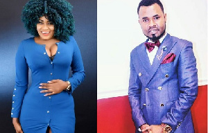 Gospel artiste, Ernest Opoku and actress Nayas