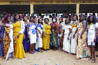 These dressmakers received the machines at a graduation ceremony held at Half Assini