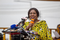 Cecilia Abena Dapaah, former Minister for Sanitation and Water Resources