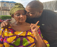 John Dumelo and mum