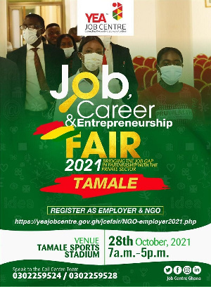 The job fair is scheduled for Thursday, 28th October, 2021