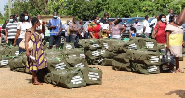 Some ballot papers had more than one serial numbers on each of them