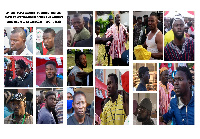 Police released the photos on December 11 with a GHC10k bounty on each