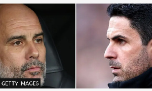 Pep Guardiola (left) And Arsenal Counterpart Mikel Arteta Worked Together For Three And A Half Years