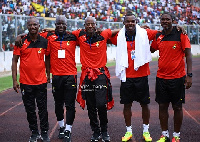 The technical team of the Black Stars