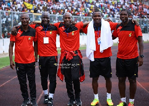 The technical team of the Black Stars