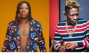 Dancehall artistes, Stonebwoy and Shatta Wale