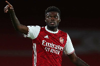 Arsenal midfielder Thomas Partey