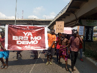 students on demonstration over accommodation