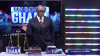 Paul Adom-Otchere is host of Good Evening Ghana