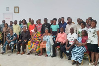 Participants at a forum in Ho where the call for government openness on COVID was made