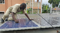 This is a favorable architecture for rooftop solar panels in Ghana