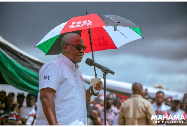 Ex-president John Dramani Mahama