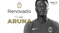 Ghanaian forward, Ginaid Aruna