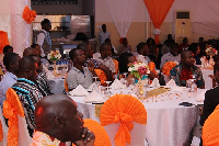 A Section of the Customers at the Draw