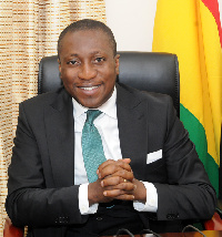 Member of Parliament for Effutu Constituency,  Alexander Afenyo Markin