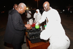 Mahama Ebola Screening @ KIA