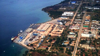 Mtwara port in Tanzania