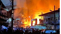 Di fire start for Kairo market for Oshodi in Lagos state on Thursday night