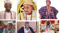 Some Nigerian monarchs wey join ancestors recently