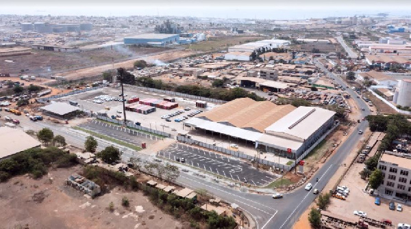 An overview of the Peugeot assembly plant