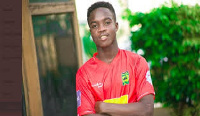 Asanti Kotoko player, Mathew Cudjoe