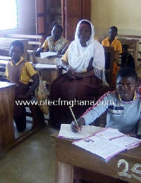 Rahanatu Usman in class