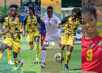 L-R Evelyn Badu, Sharon Sampson, Ophelia Amponsah, Mukarama Abdulao, Doris Boaduwaa