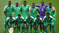 A photo of the Senegalese national team