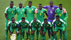 A photo of the Senegalese national team