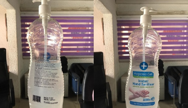 The fake sanitizers are packaged in bottles of used genuine ones and sold as new