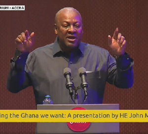 John Mahama UPSA Address On Economy