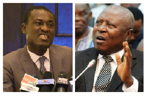 Kissi Agyebeng (right) and Martin Amidu