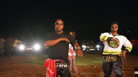 Gambo with rapper Edem