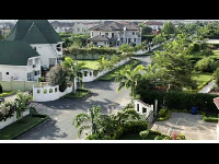 Aerial view of Trassaco Valley estate in Accra