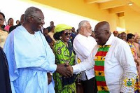 Former President Kufour and President-elect, Nana Addo Dankwa Akufo-Addo