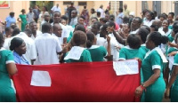 Protesting nurses.   File photo.