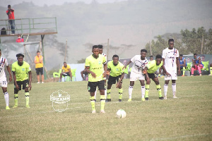 Joseph Esso scored Dreams FC second goal from the penalty spot