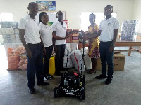 Saint Luke Methodist Youth Fellowship donated items to Rafiki Satellite Village