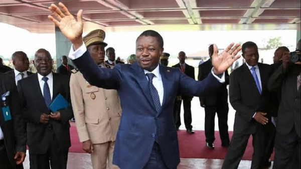 Incumbent President Faure Gnassingbe