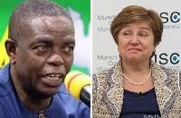 Kwesi Pratt and Kristalina Georgieva