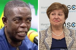 Kwesi Pratt and Kristalina Georgieva