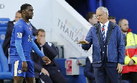 Former Leicester coach Ranieri and Schlupp