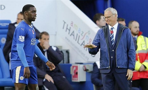 Former Leicester coach Ranieri and Schlupp