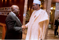 President Nana Addo Dankwa Akufo-Addo and President Buhari of Nigeria