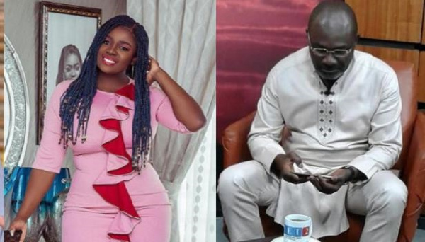 Ghanaian actress Tracey Boakye and Assin Central MP Kennedy Agyapong are at each other's throat