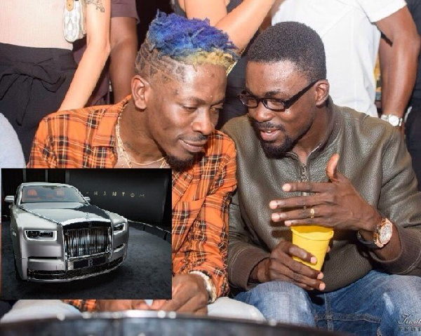 Shatta Wale and Nana Appiah Mensah