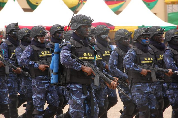 Officers of the Customs Division of the GRA