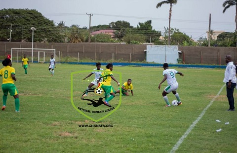 A photo of a Women's Premier League game