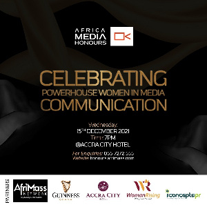 The event will come off on on Wednesday, December 15, 2021, at 7 pm at the Accra City Hotel, Accra